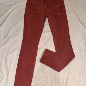 Old Navy Women's Deep Red Skinny Jeans